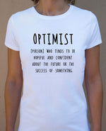 Camiseta OPTIMISTA ♀ - Motquo