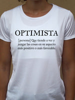 Camiseta OPTIMISTA ♀ sport - Motquo