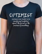 Camiseta OPTIMISTA ♀ sport - Motquo