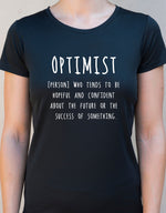 Camiseta OPTIMISTA ♀ sport - Motquo