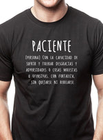 Camiseta PACIENTE - Motquo