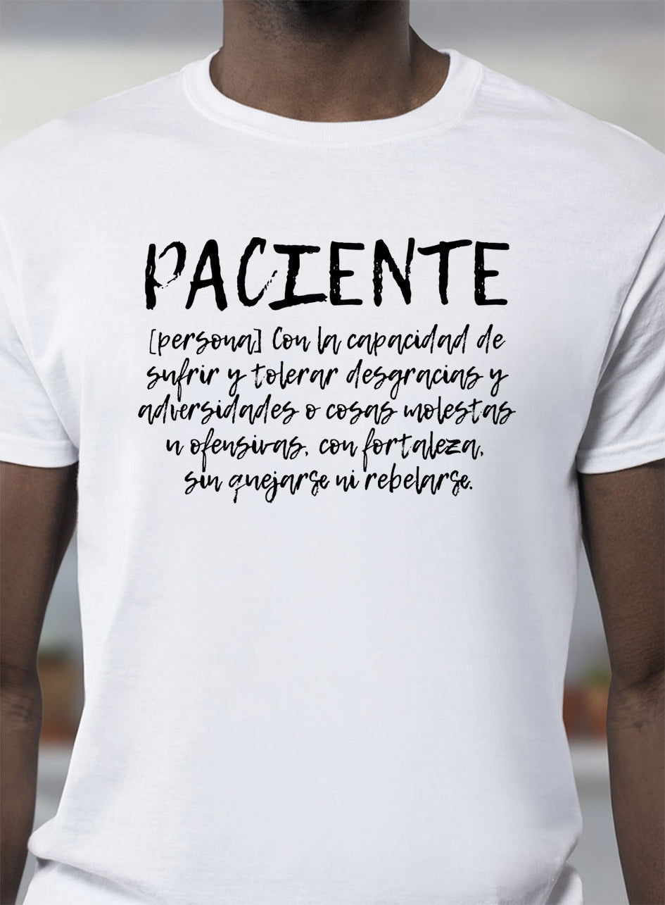 Camiseta PACIENTE - Motquo