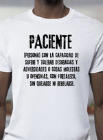 Camiseta PACIENTE - Motquo