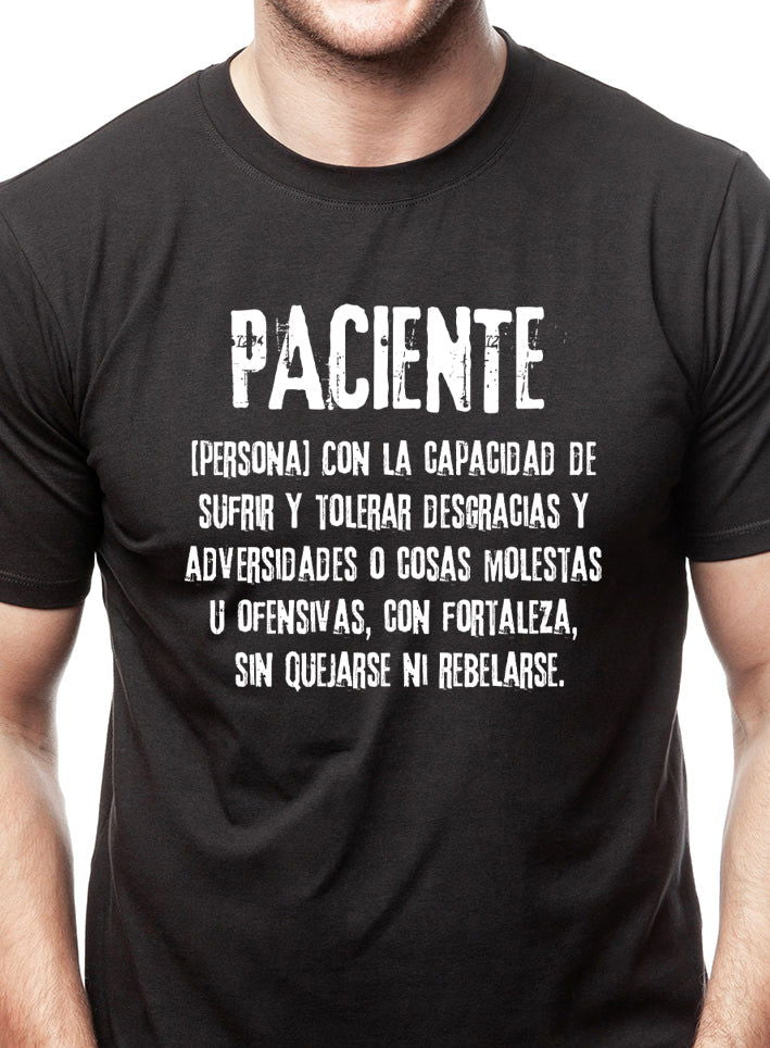 Camiseta PACIENTE - Motquo