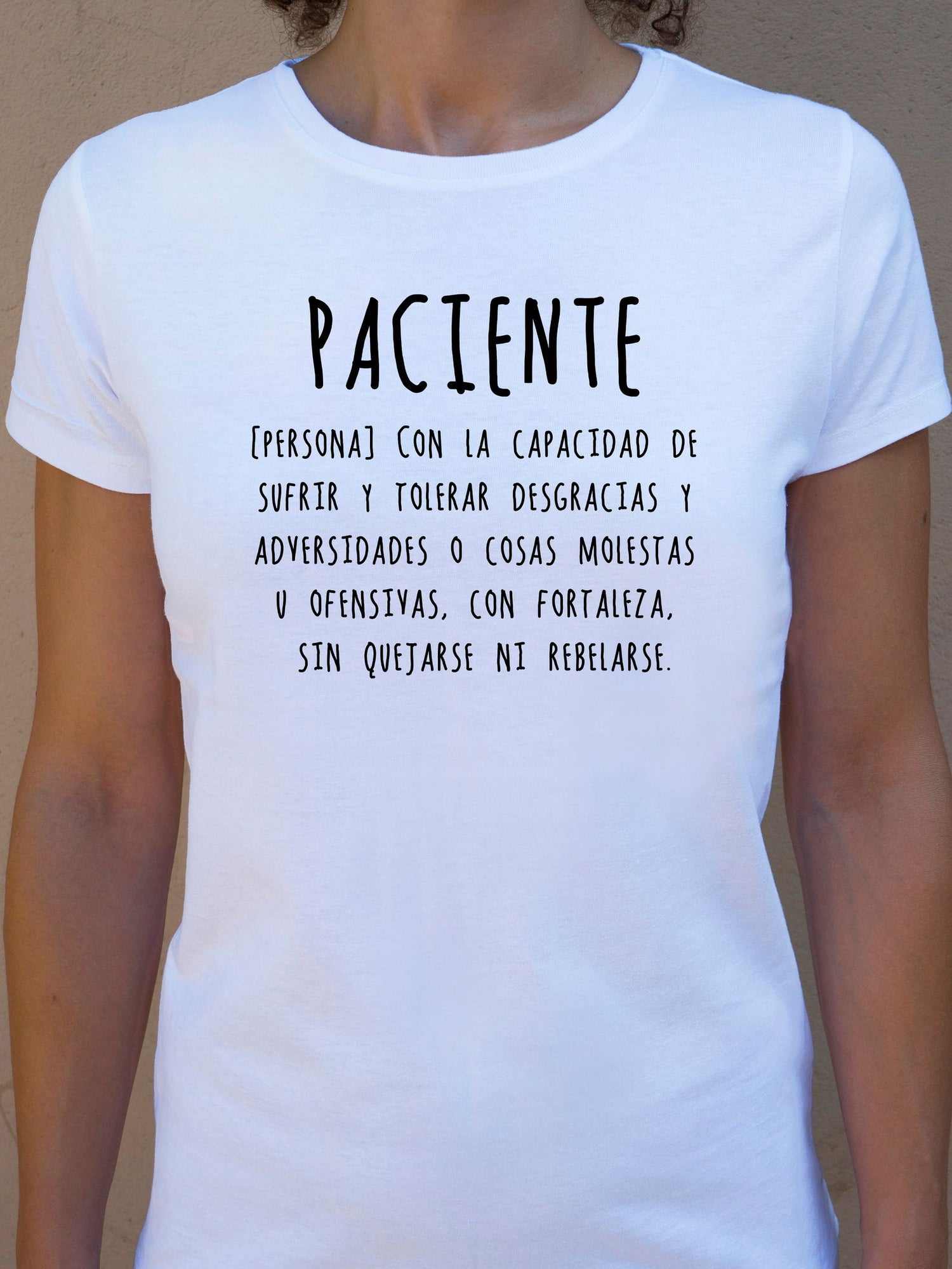 Camiseta PACIENTE ♀ - Motquo