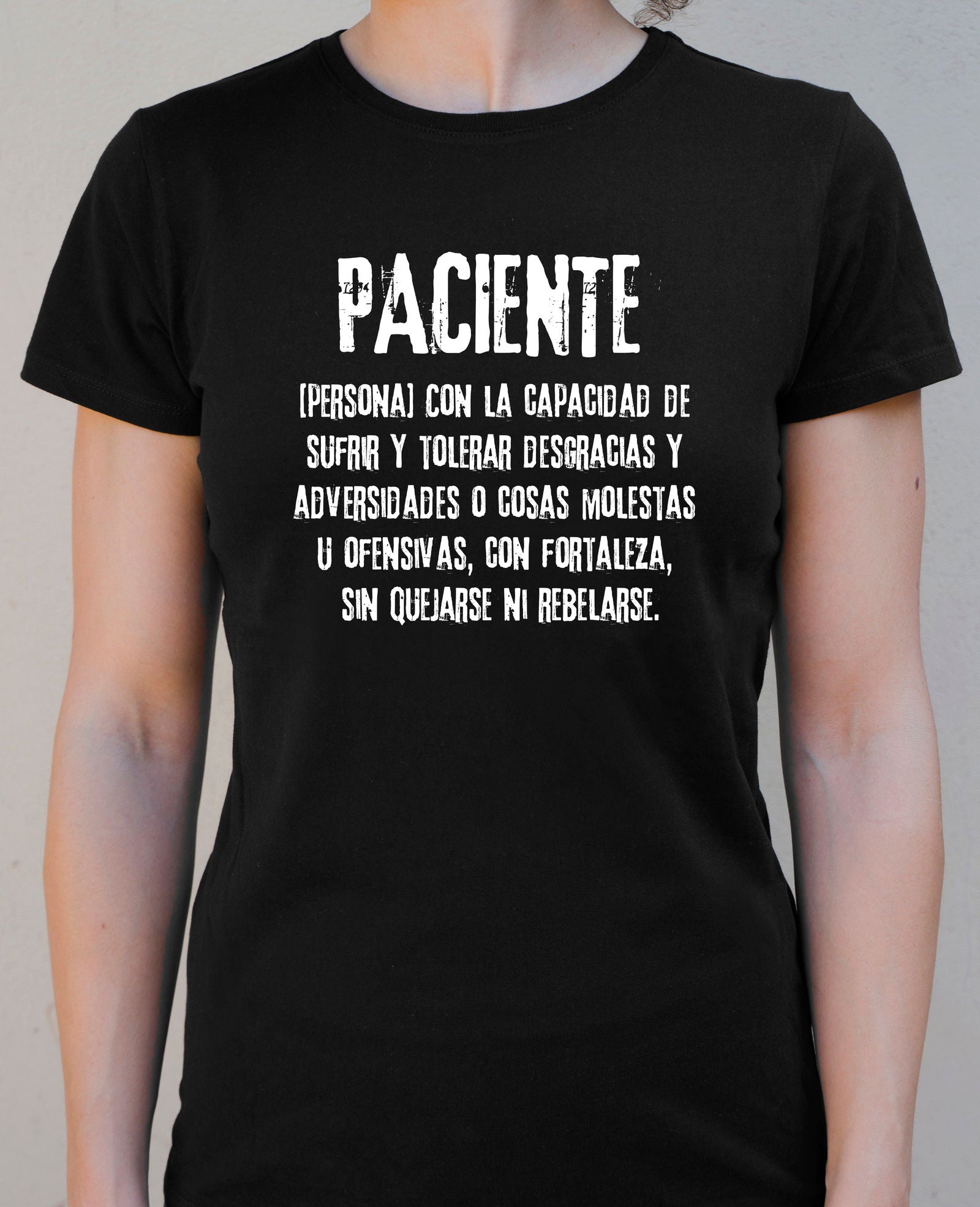 Camiseta PACIENTE ♀ - Motquo