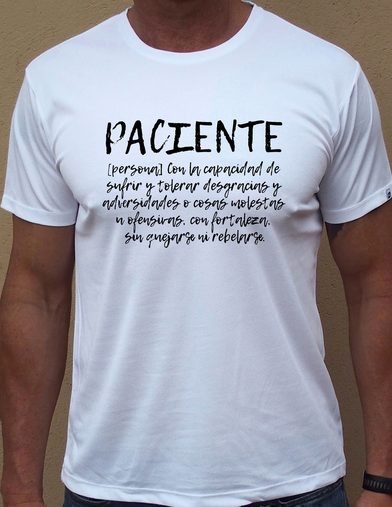 Camiseta PACIENTE sport - Motquo