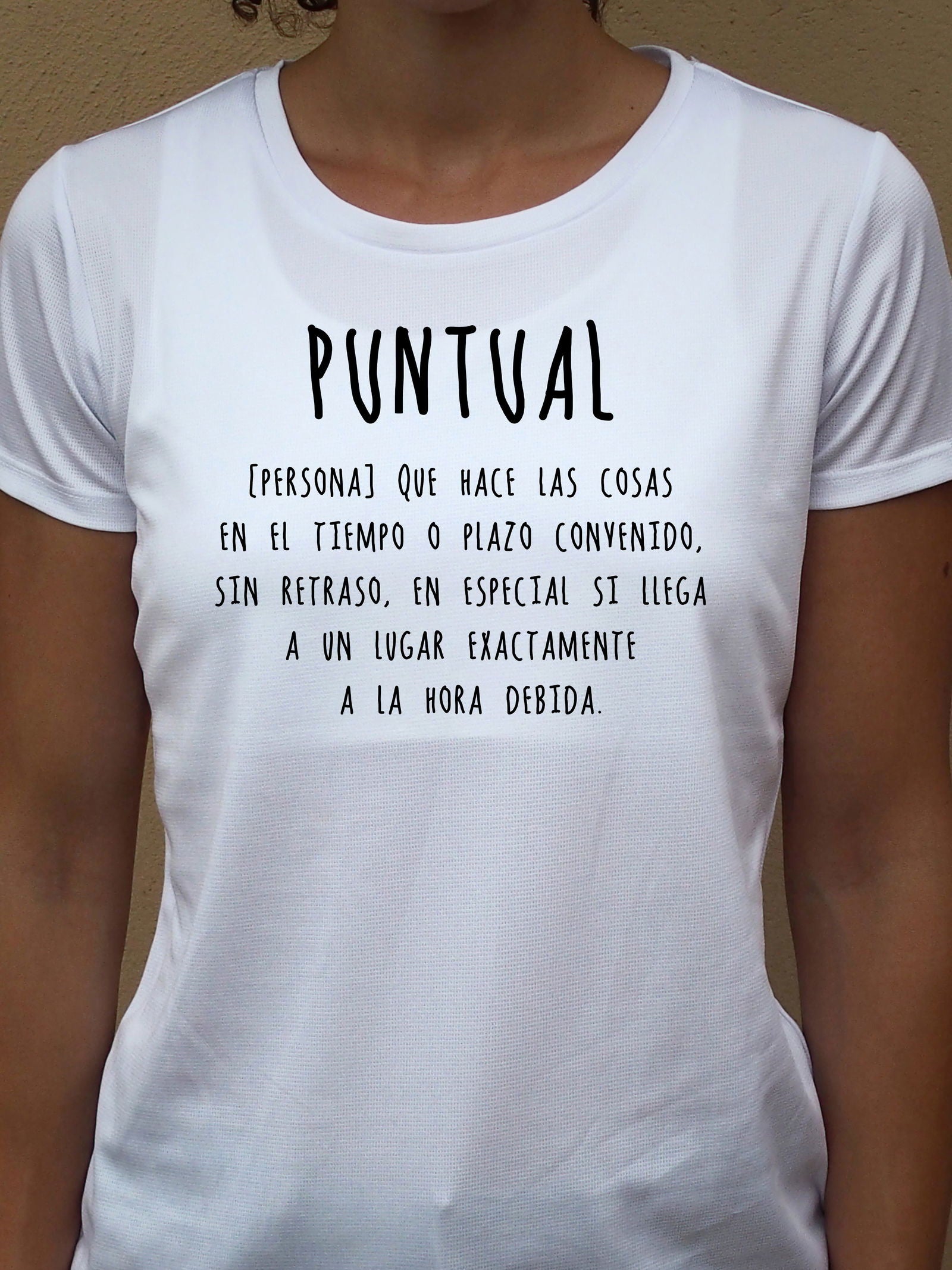 Camiseta PUNTUAL ♀ sport - Motquo