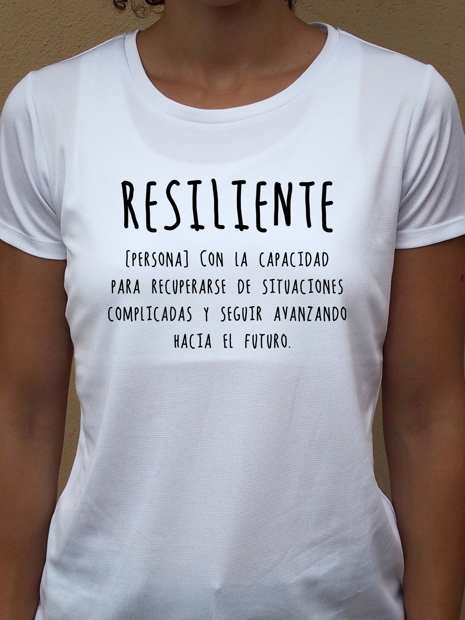 Camiseta RESILIENTE ♀ sport - Motquo