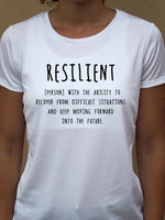 Camiseta RESILIENTE ♀ sport - Motquo