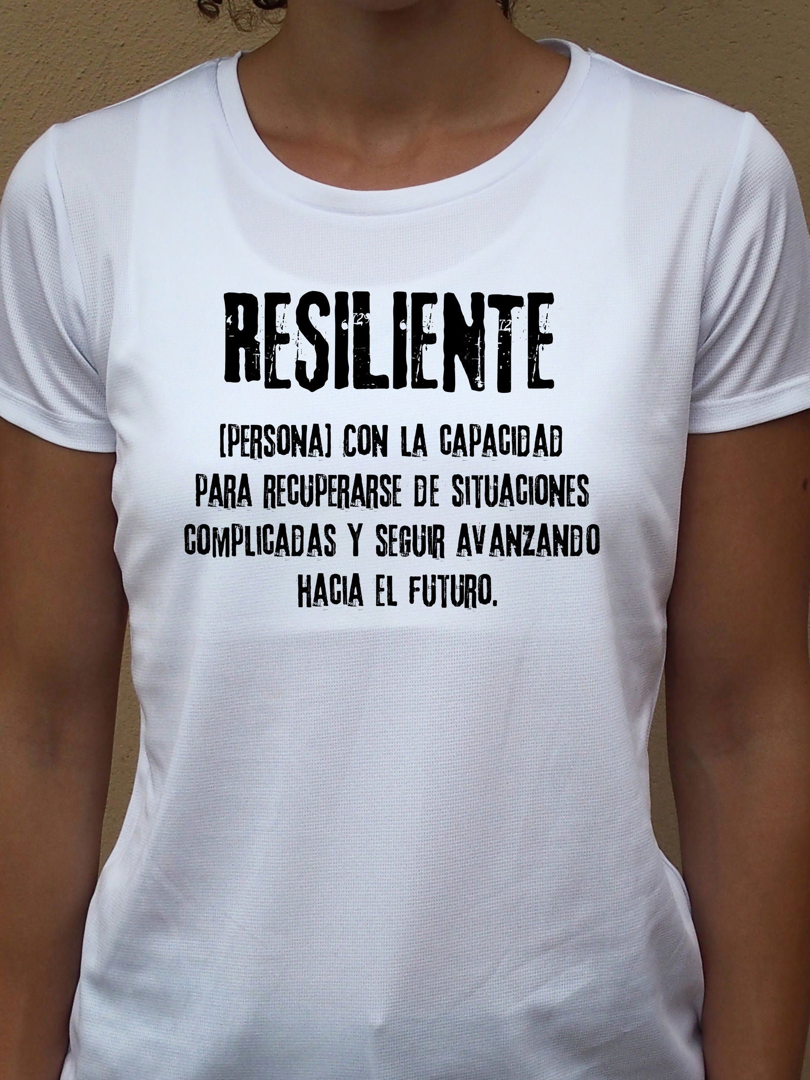 Camiseta RESILIENTE ♀ sport - Motquo