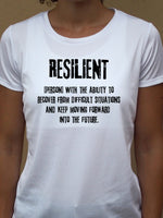 Camiseta RESILIENTE ♀ sport - Motquo