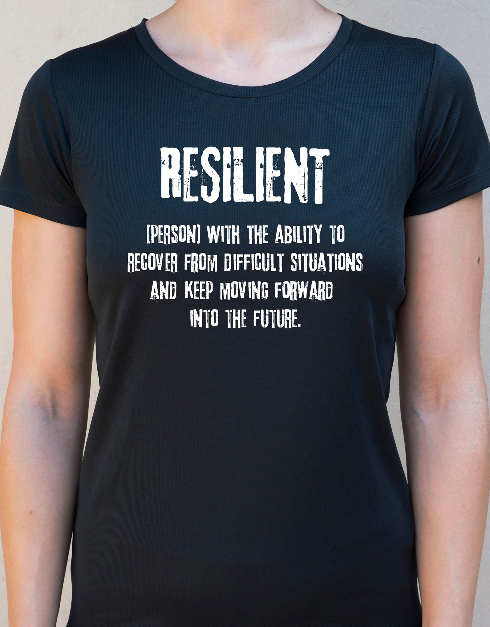 Camiseta RESILIENTE ♀ sport - Motquo