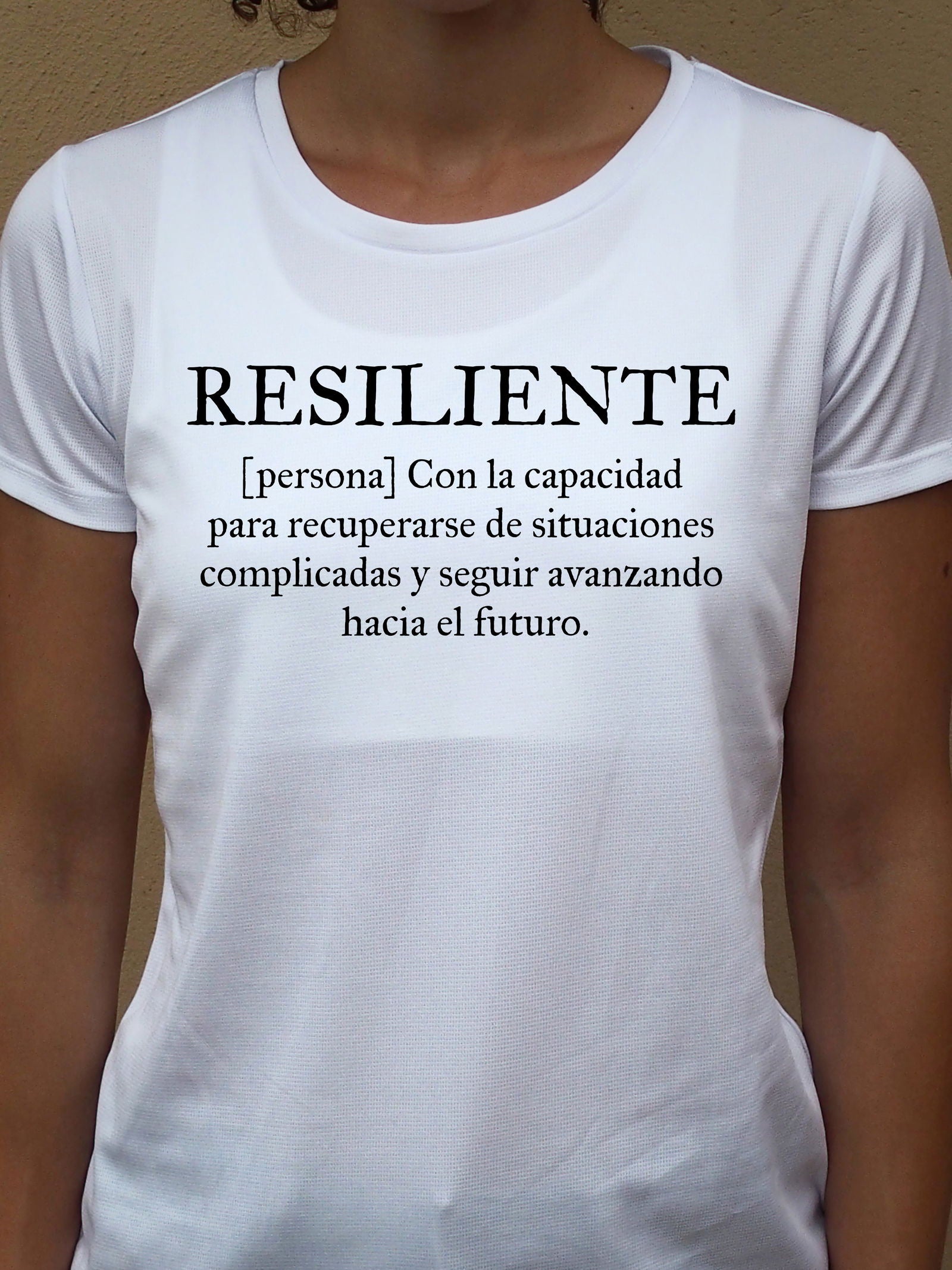 Camiseta RESILIENTE ♀ sport - Motquo