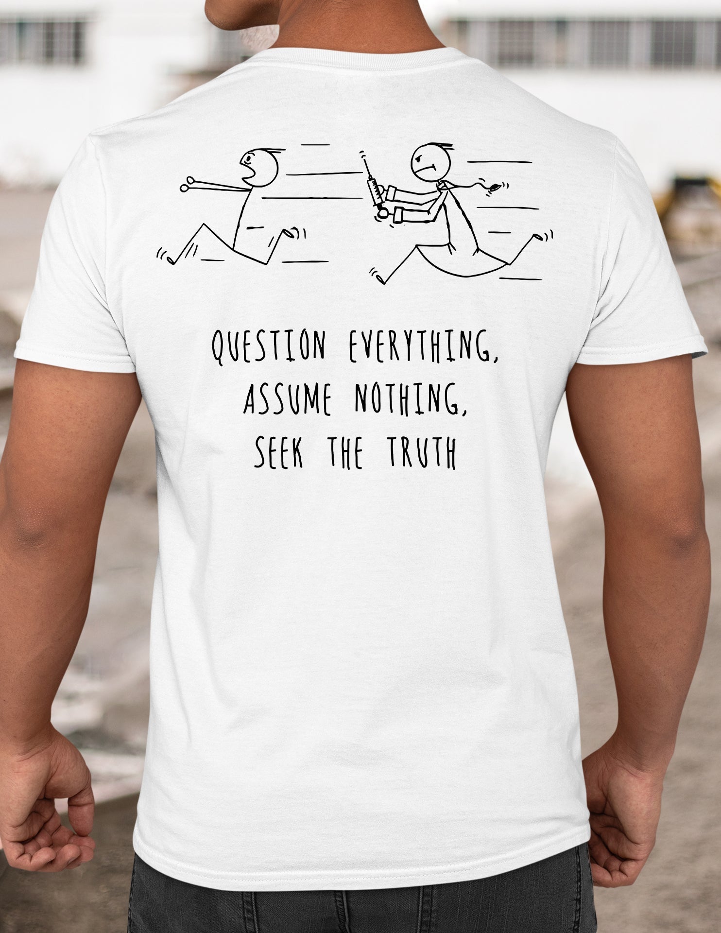 Camiseta "Seek the truth" - Motquo