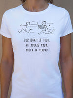 Camiseta "Seek the truth" ♀ - Motquo