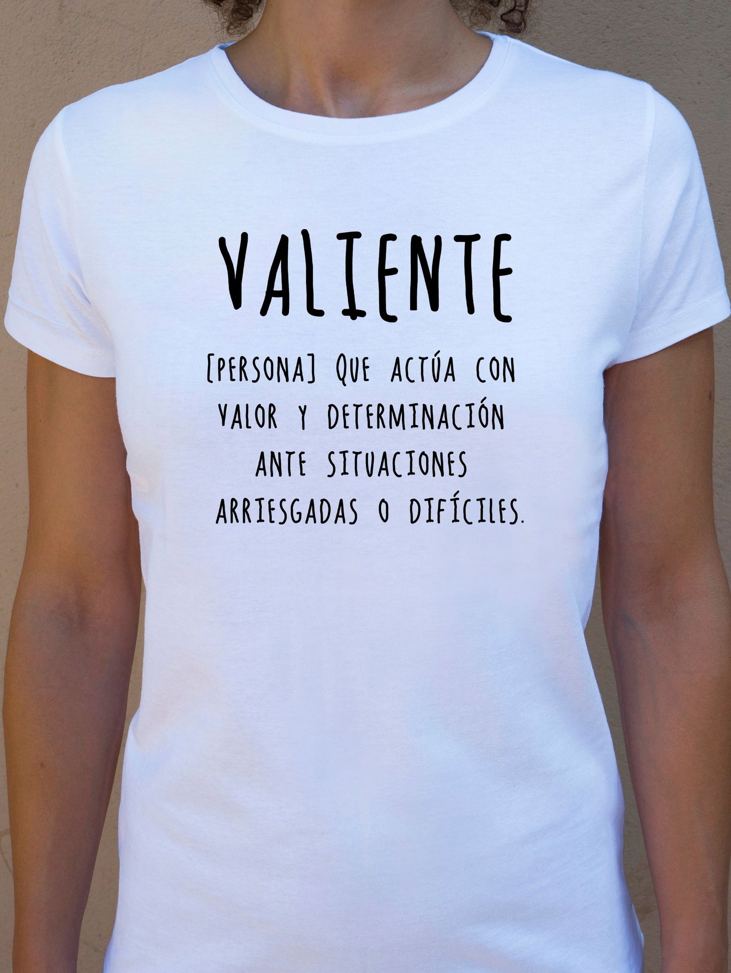 Camiseta VALIENTE ♀ - Motquo