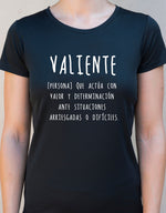 Camiseta VALIENTE ♀ sport - Motquo