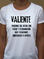 Camiseta VALIENTE ♀ sport - Motquo