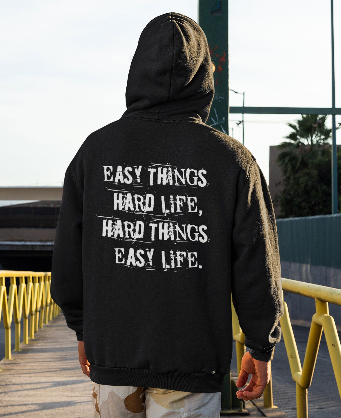 Sudadera "Easy things" - Motquo