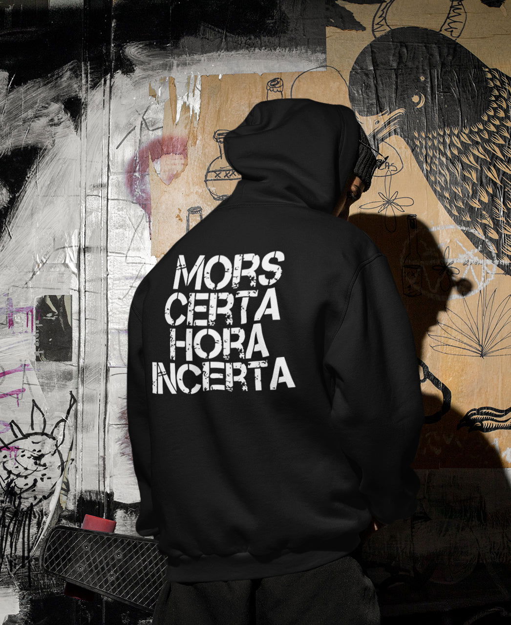 Sudadera "Mors certa" - Motquo