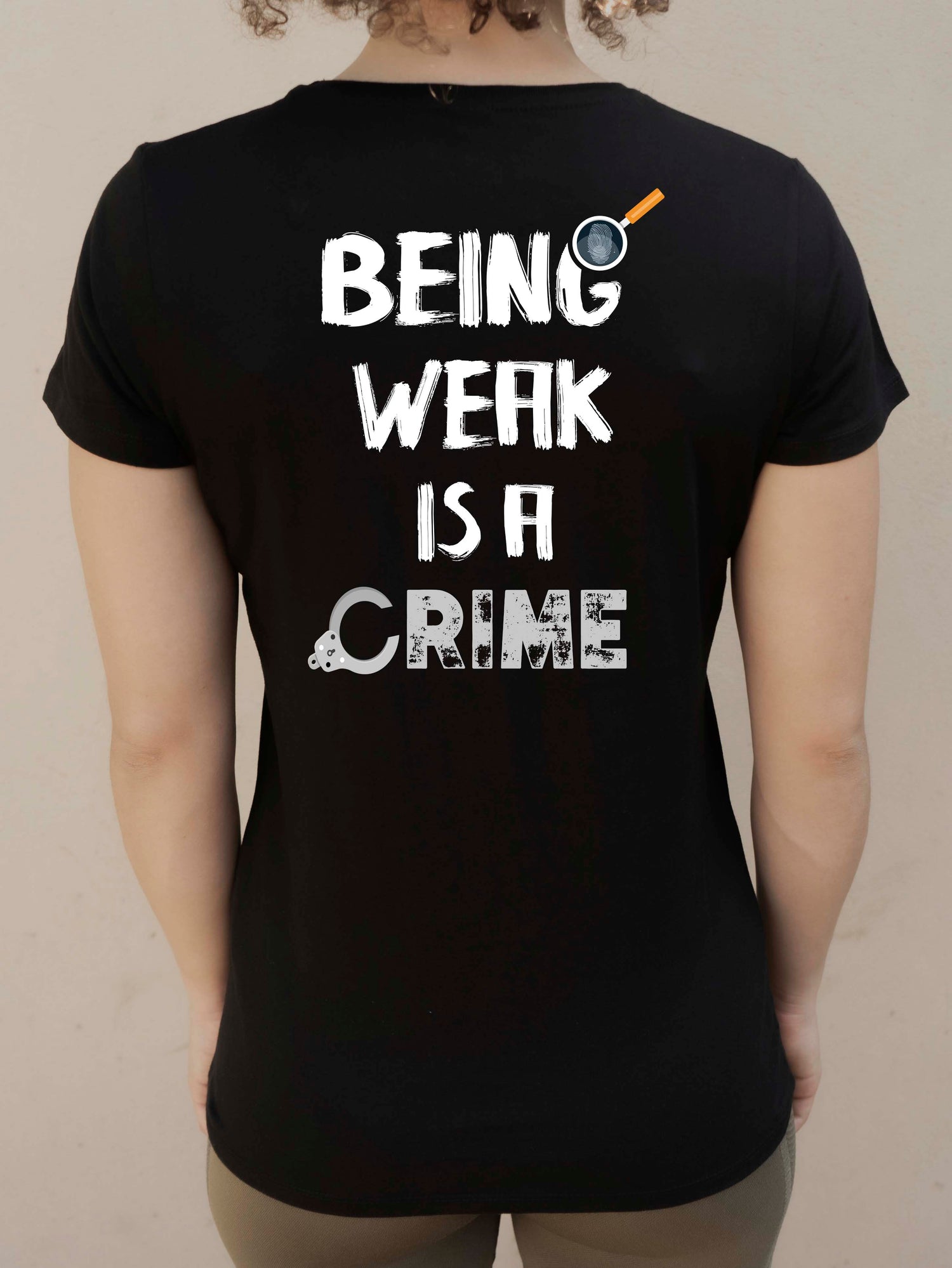 Camiseta "Crime" ♀