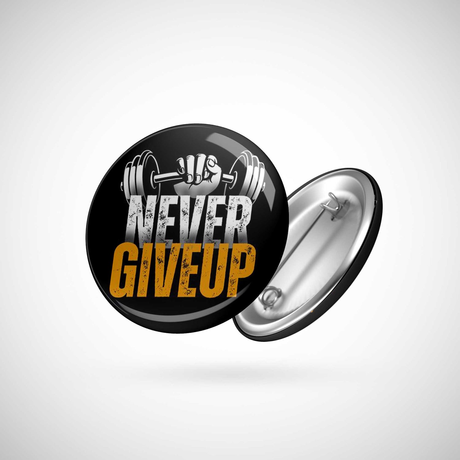 Chapa "Never give up"